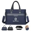 Nylon Laptop Briefcase with Multi Compartment Work Design