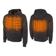 RHG-H300 Men's Heated Hoodie Kit with Battery