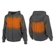 Women's Heated Hoodie Kit with Battery