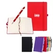 A5 Journal Notebook & Matching Stylus Ball Pen Set
