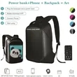 Laptop Backpack with Programmable Screen