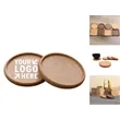 Round Wooden Coaster