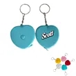 60 Inch Heart Shape Tape Measure with Keychain