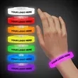 9" Deluxe Triple Wide Light Up Glow Bracelet