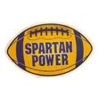 18" x 11" Football Cheer Pom Sign-Digital Full Color Imprint