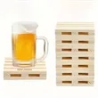 Square Wooden Pallet Coasters