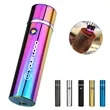 Mini cylindrical electric lighter windproof for  outdoor