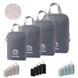 Light compression packing cube 4 set waterproof organizer
