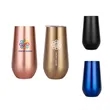 6oz Stainless steel  Insulated Champagne Flute Tumbler with