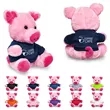 7" Plush Pig with T-Shirt