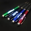Multifunction Stylus Ballpoint Pen with LED Light LOGO