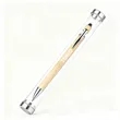 Engraved Bamboo Alpha Stylus Pen With Barreled