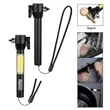 4-in-1 COB Flashlight with Breaker, Cutter & Magnet