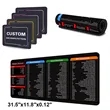 Custom Office Shortcut Mouse Pad - Large & Durable