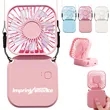 Foldable Portable Mini Fan with Quiet Operation and Lanyard