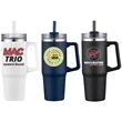 30 Oz. Stainless Steel Vacuum Insulated Mug with Straw Lid