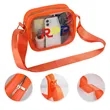 Transparent PVC Crossbody Stadium Bag
