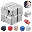 Infinity Cube Fidget Metal Desk Toy Stress Relief