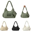 Nylon Crescent Shoulder Bag