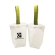 Canvas Water Bottle  Tote Bag With Handle