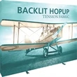 Hopup 10ft Backlit Straight Tension Fabric Display