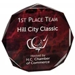 Octagon Acrylic Award