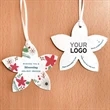 Blooming Holiday Flower Seed Paper Holiday Ornaments