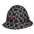 Totes Fashion Printed Bucket Rain Hat