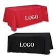 Standard 6' 3-Sided Economy 6 ft Table Cloth & Covers
