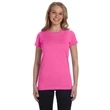 LA T Sportswear Junior's Ringspun Longer Length T-Shirt