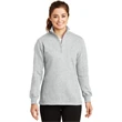 Sport-Tek Ladies Quarter-Zip Sweatshirt - Dark/All