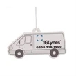 Custom Delivery Van Paper Air Freshener