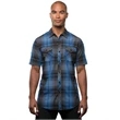 Burnside Men's Short Sleeve Plaid