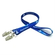 5/8" Sublimated Lanyard w/ Double Standard Attachment