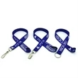 3/4" Silkscreened Flat Lanyard w/ J Hook