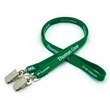1/2" Silkscreened Lanyard w/ Double Standard Attachment