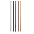 Single Stainless Stainless Steel Straw - straight (6mm)