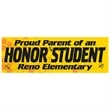 Rectangle Vinyl Ultra Removable Zip-Strip Bumper Sticker