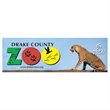 Digital Full Color Vinyl Zip Strip Bumper Sticker (3