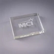 Rectangle Crystal Paperweight