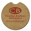 Round Cork Car Coaster - 2 1/2" dia.