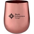 Set of 4 - Copper 14 oz Stemless Tumbler