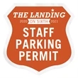 Shield Clear Static Numbered Inside Parking Permit Decal (2