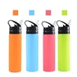 Collapsible Foldable Water Bottle Silicone Lightweight 20oz