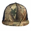 Twill Mesh Trucker Caps with Camouflage and Net Back