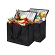 Insulated Reusable Grocery Bags With Sturdy Zipper