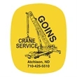 Rounded Rectangle Yellow Vinyl Hard Hat Decal (2"x2 1/2")