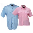 Fishing Shirt Short Sleeves Gingham
