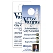 Door Hanger w/Top Slit (3 1/4" x 8") Full Color White 10 Pt
