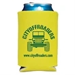 Folding Foam Can Cooler 2 sided imprint